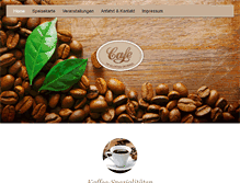 Tablet Screenshot of cafe-im-klosterdrubbel.de